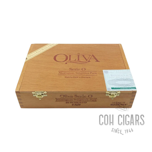 Serie O Maduro Sun Grown Robusto | Box 20 | Oliva cigar - HK CohCigars -雪茄