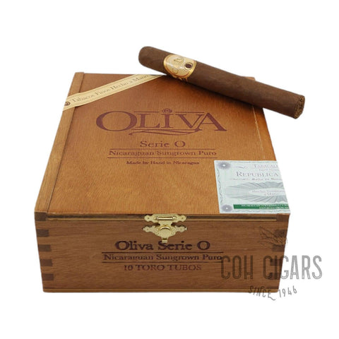 Serie O Sun Grown Toro Tubos | Box 10 | Oliva cigar - HK CohCigars