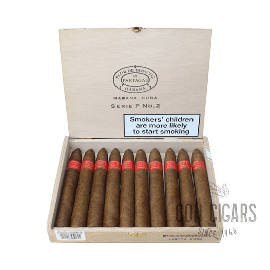 Serie P No.2 | Box 10 | Partagas cigar - HK CohCigars