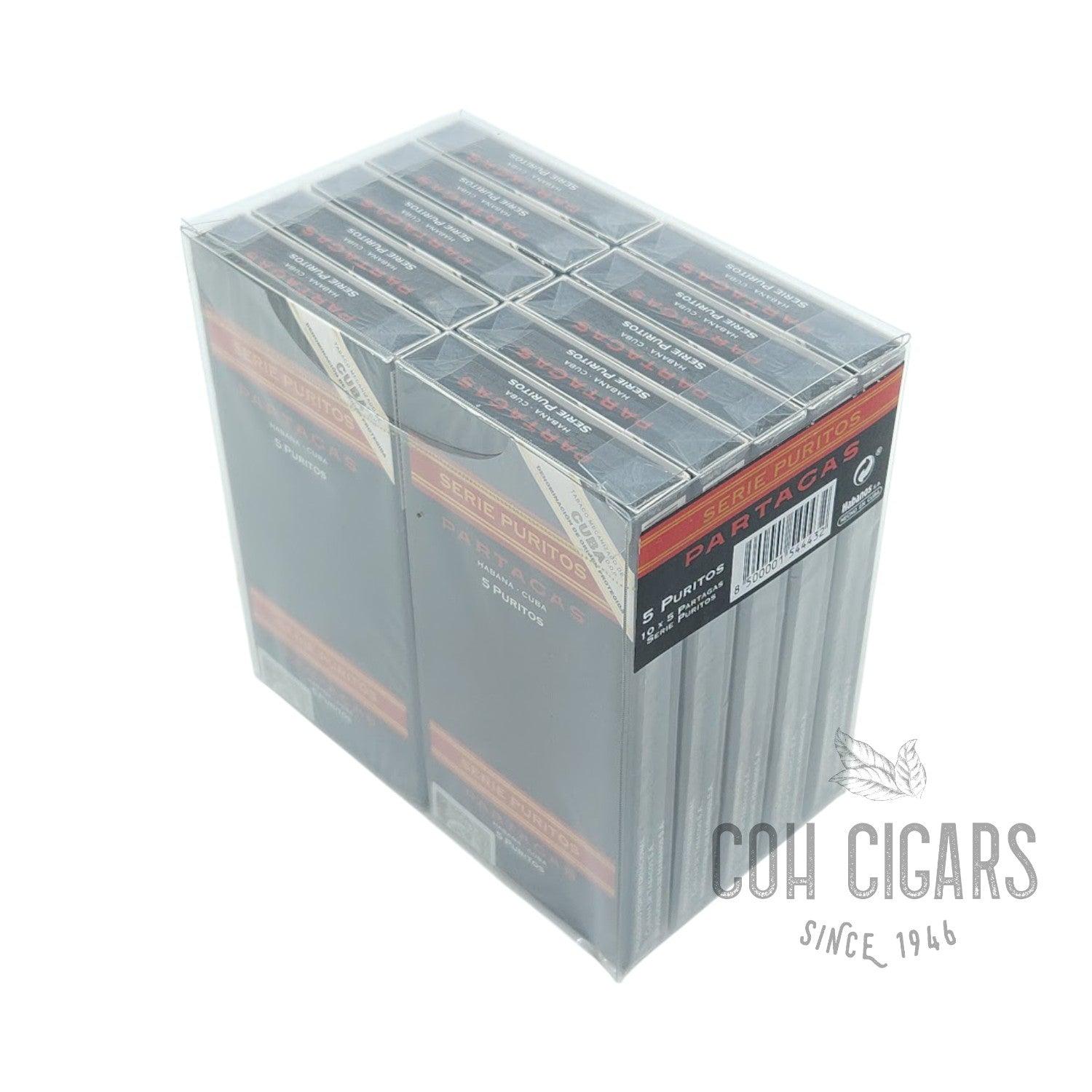 Serie Puritos | Box 5x10 | Partagas Cigars - HK CohCigars -雪茄