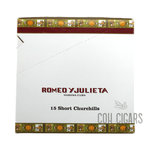 Short Churchills A/T | Box 15 | Romeo Y Julieta cigar - HK CohCigars