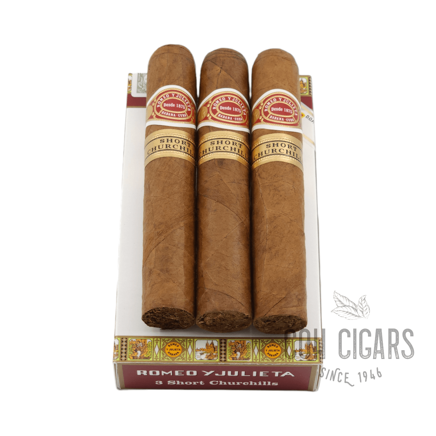 Short Churchills A/T | Box 15 | Romeo Y Julieta cigar - HK CohCigars