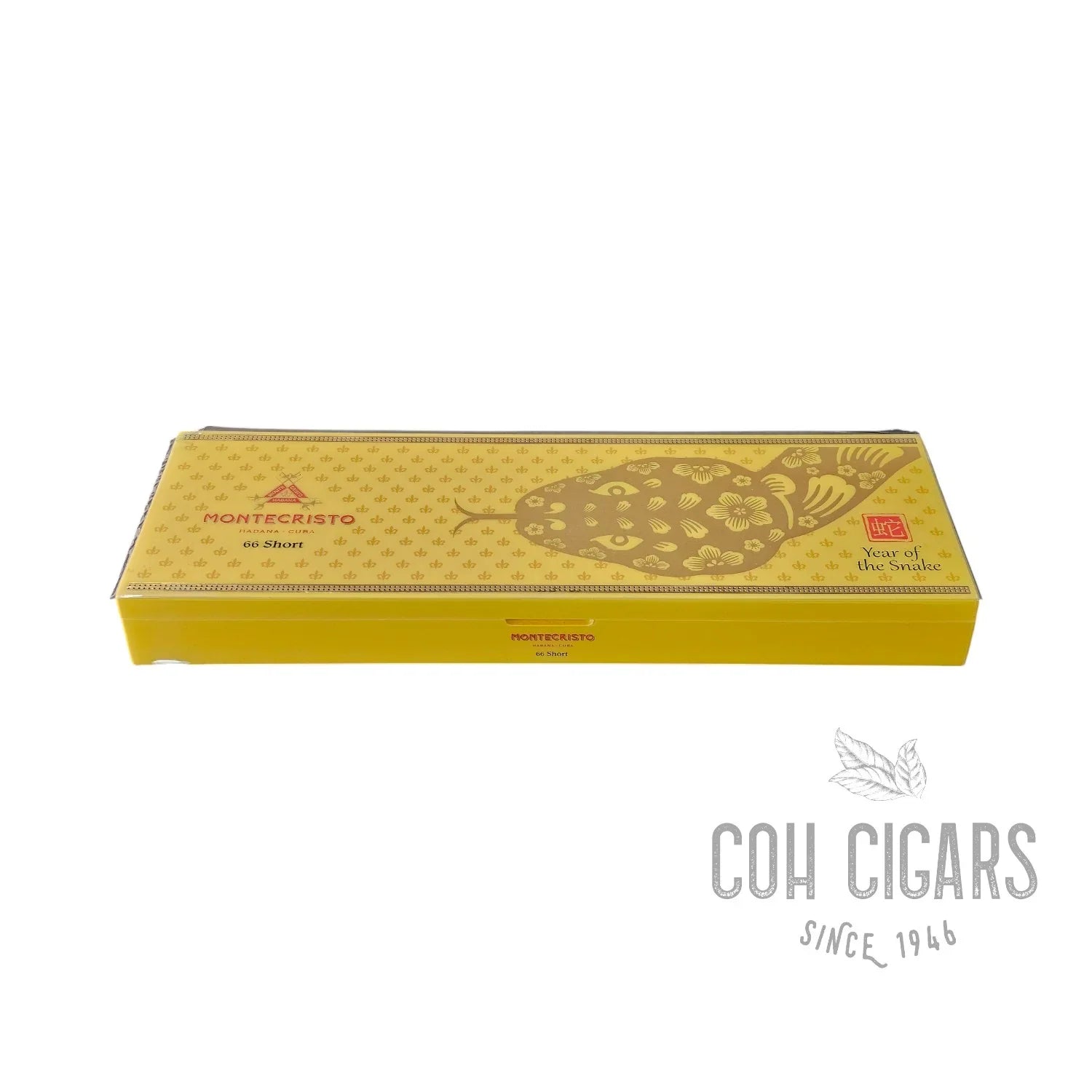 Short Humidor Year of the Snake | Box 66 | Montecristo Cigars - HK CohCigars -雪茄