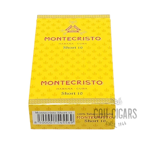 Short | Box 10x10 | Montecristo Cigars - HK CohCigars -雪茄