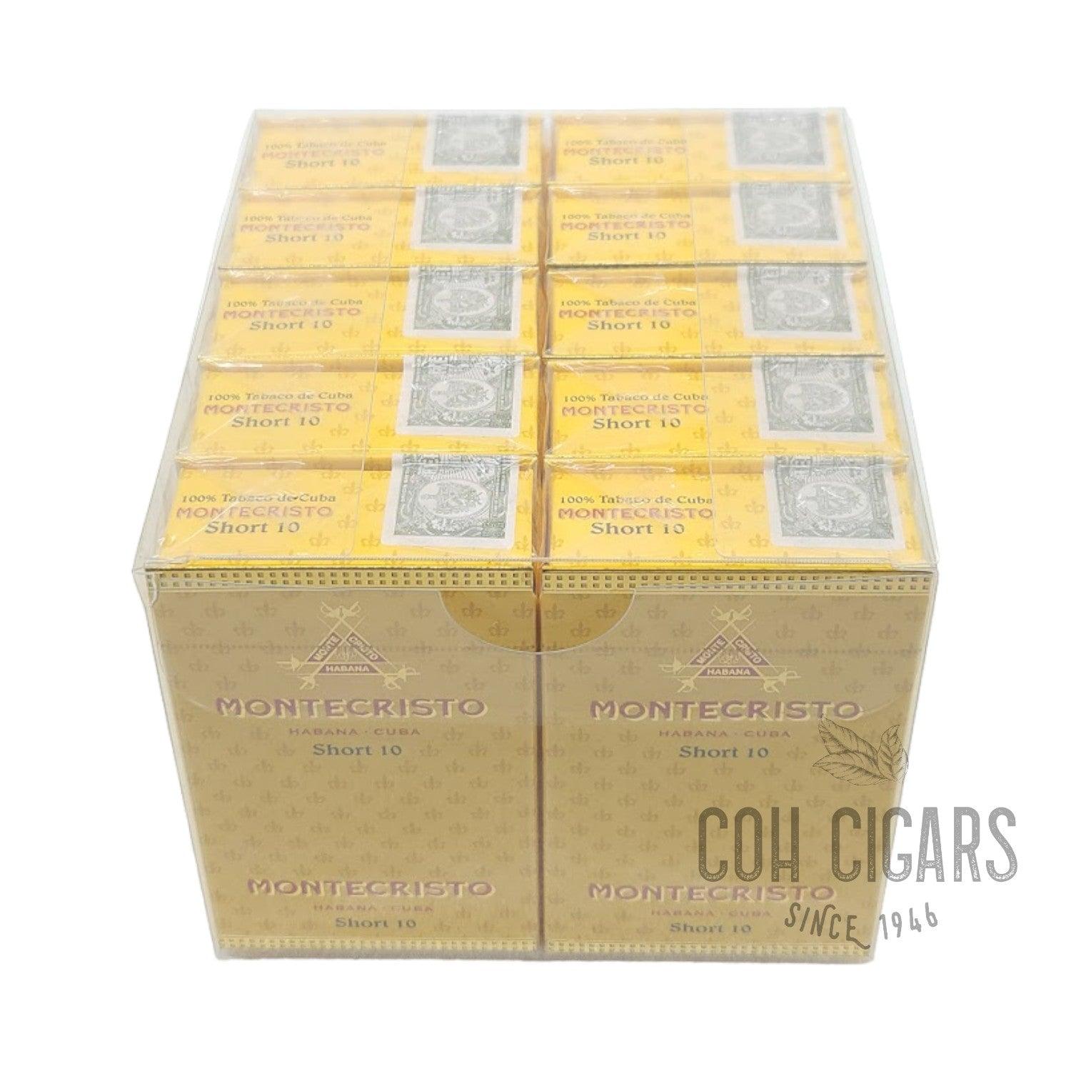 Short | Box 10x10 | Montecristo Cigars - HK CohCigars -雪茄