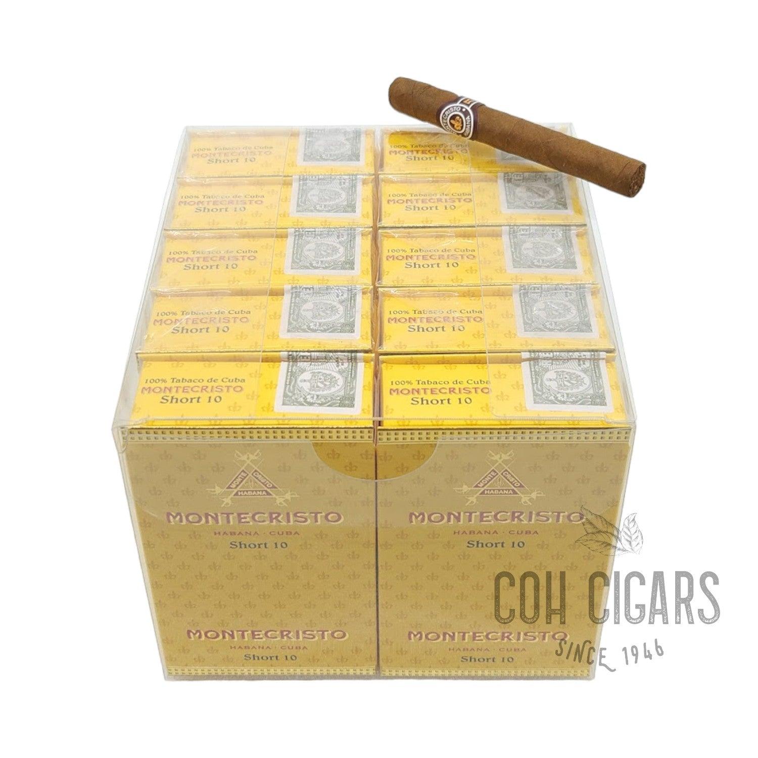 Short | Box 10x10 | Montecristo Cigars - HK CohCigars -雪茄