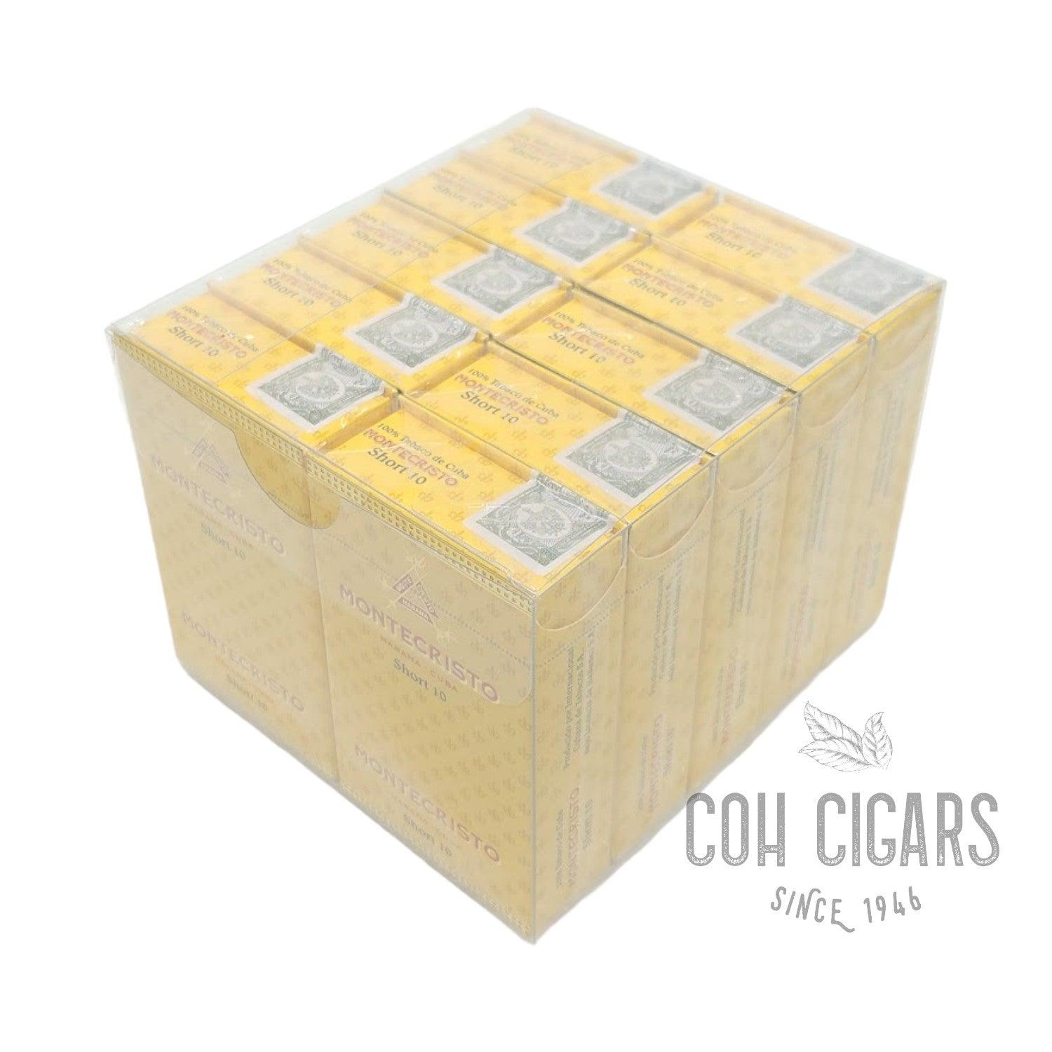 Short | Box 10x10 | Montecristo Cigars - HK CohCigars -雪茄
