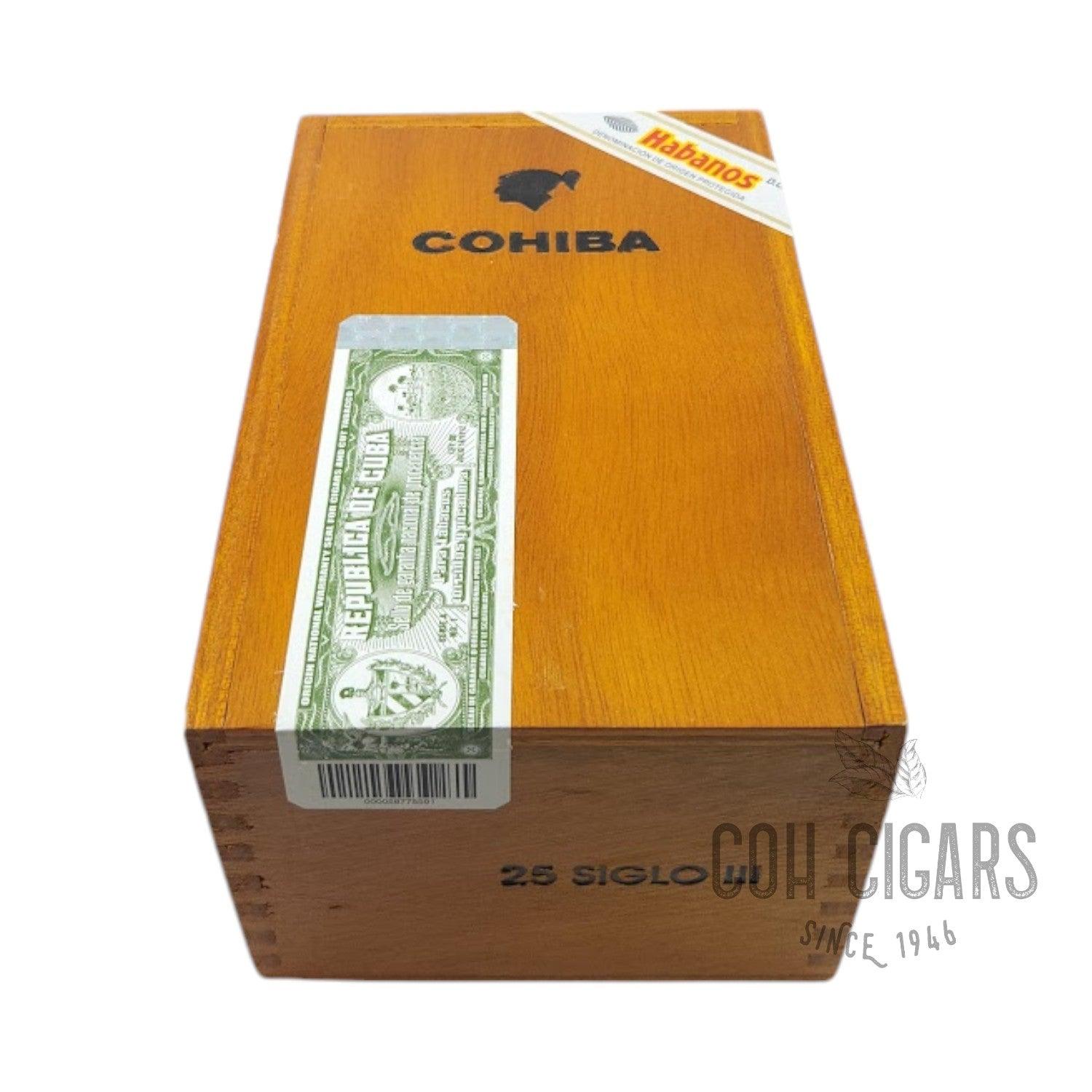Siglo III | Box 25 | Cohiba Cigars - HK CohCigars -雪茄