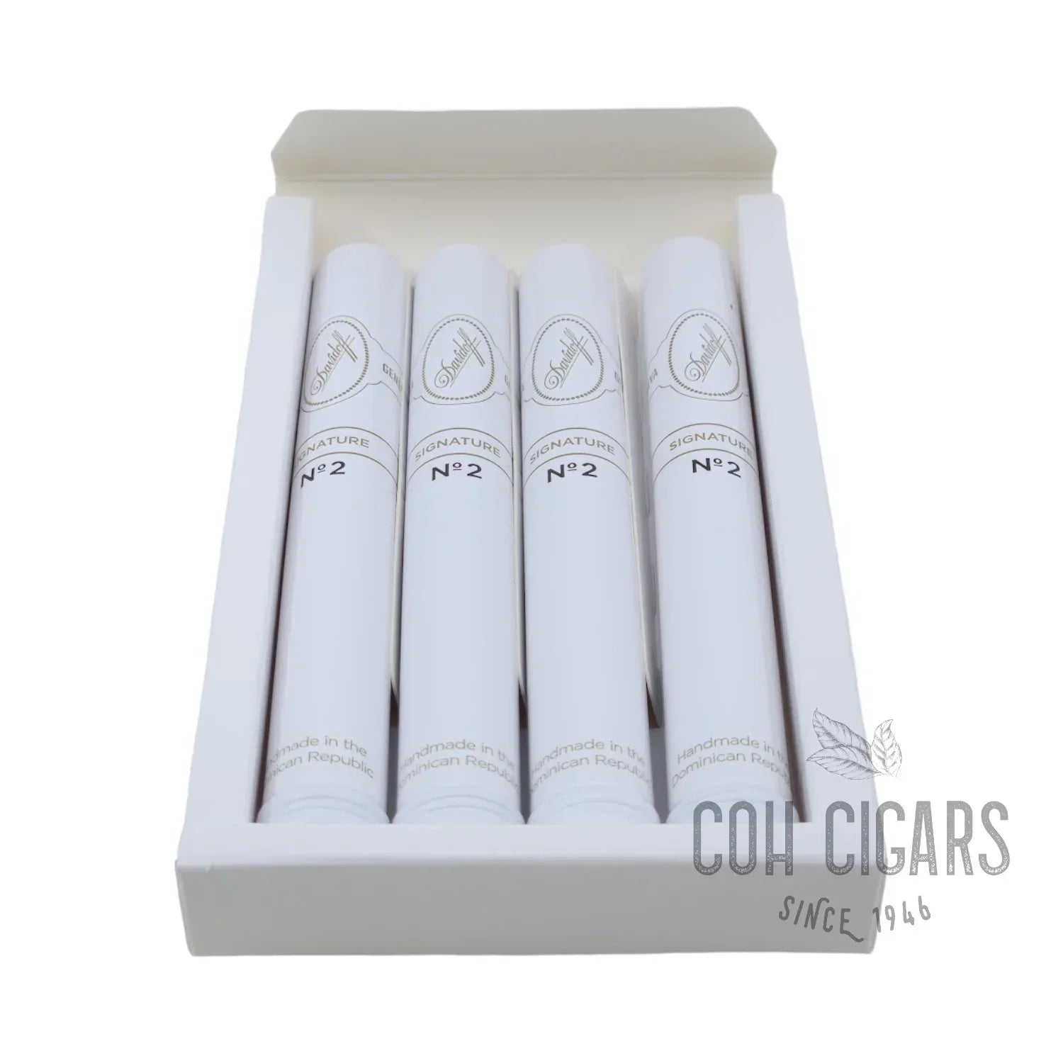 Signature No.2 Tubos| Box 4 | Davidoff Cigars - HK CohCigars -雪茄