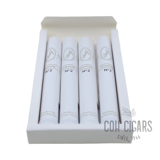 Signature No.2 Tubos| Box 4 | Davidoff Cigars - HK CohCigars -雪茄
