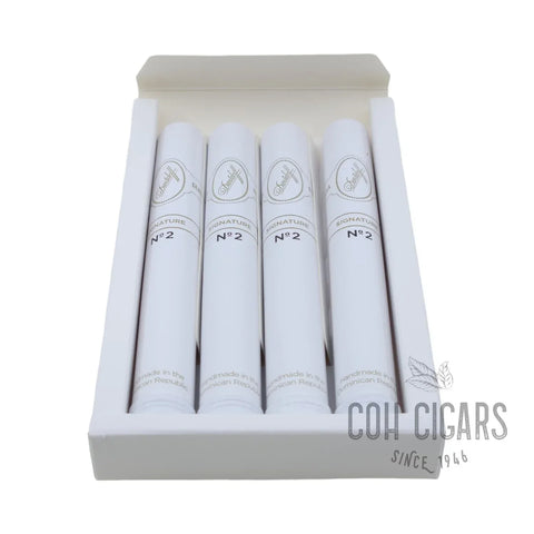 Signature No.2 Tubos| Box 4 | Davidoff Cigars - HK CohCigars -雪茄