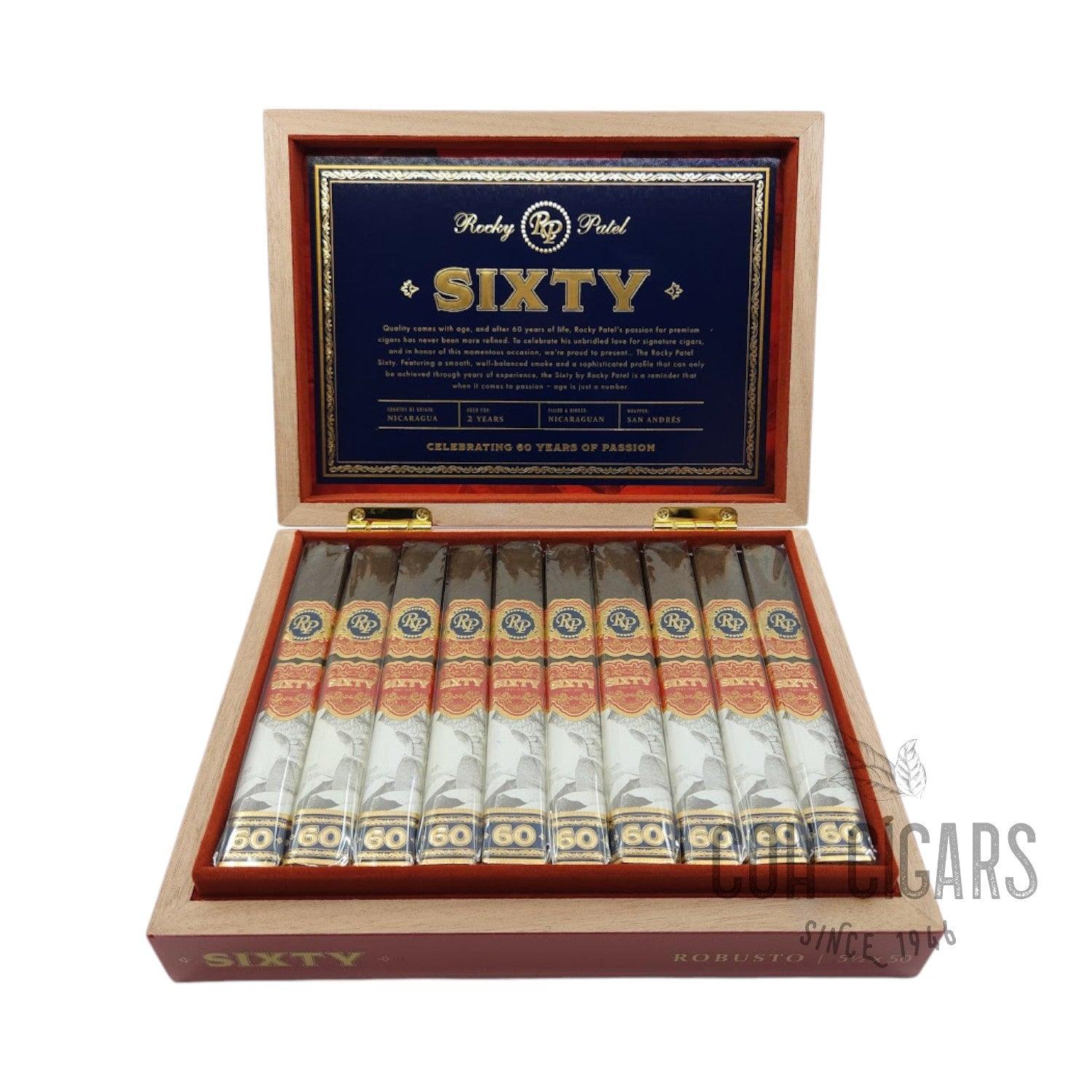 Sixty Robusto 20s Box | Box 20 | Rocky Patel Cigars - HK CohCigars -雪茄