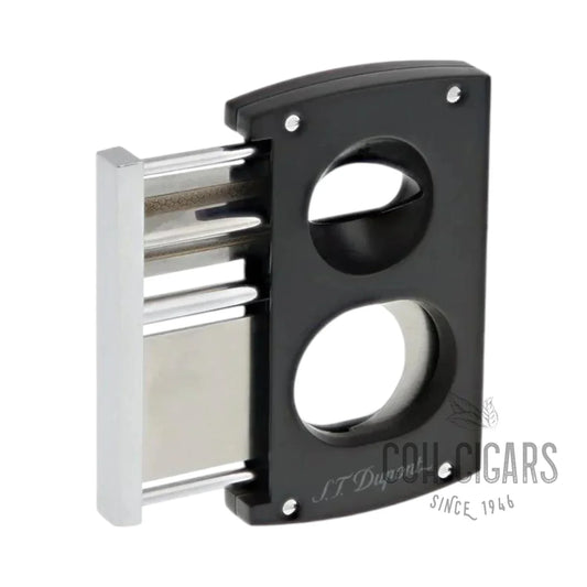 St. Dupont | CIGAR CUTTER DOUBLE BLADE BLACK - HK CohCigars -雪茄