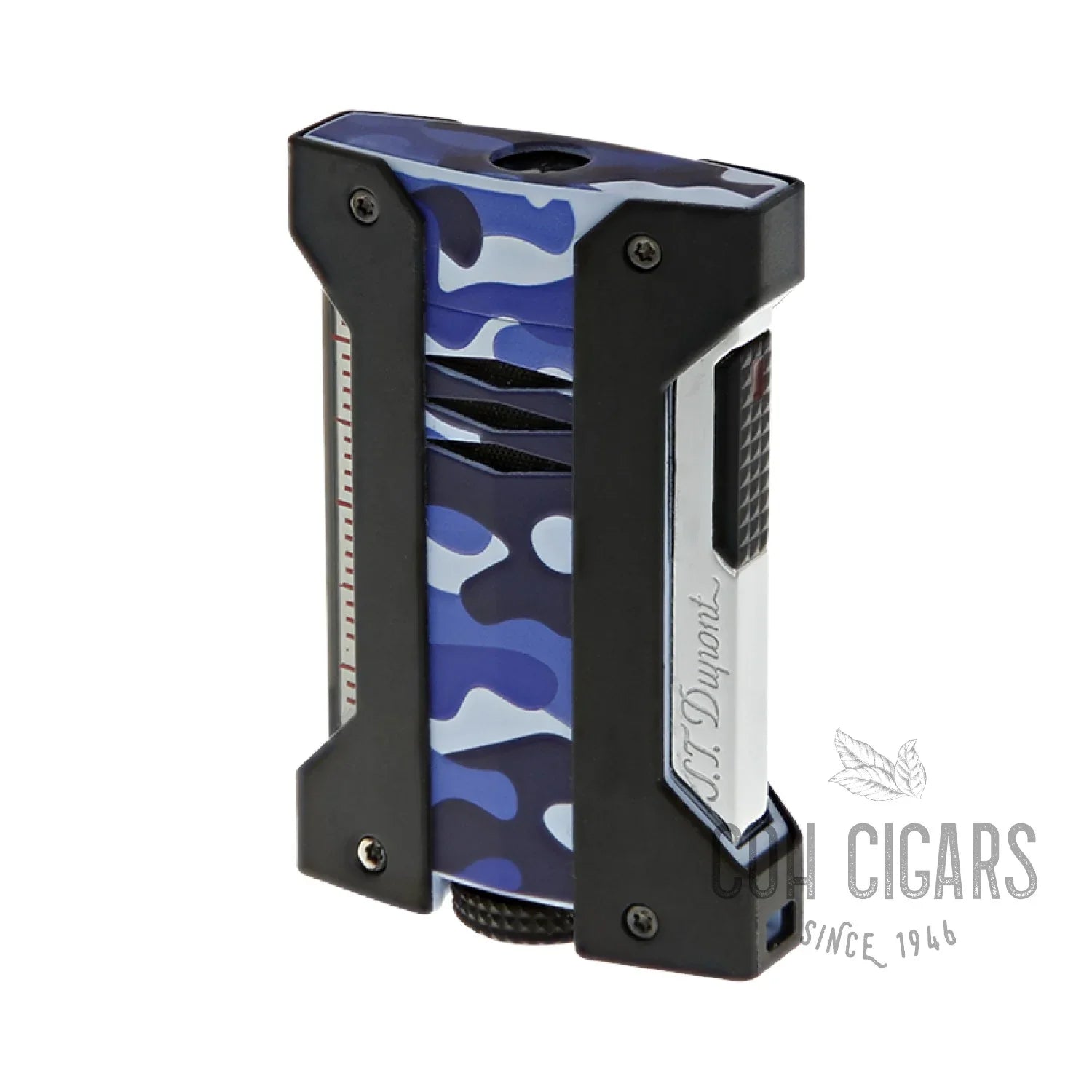 St. Dupont | DÉFI EXTRÊME BLUE CAMOUFLAG LIGHTER - HK CohCigars -雪茄
