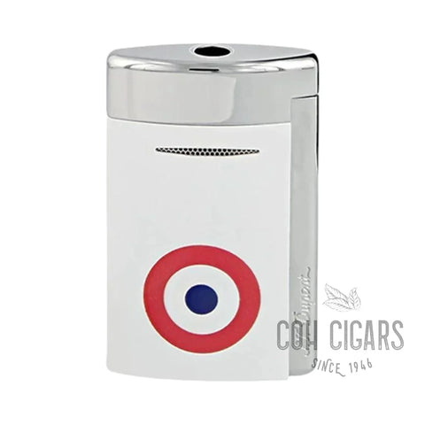 St. Dupont | MINIJET WHITE ROSETTE LIGHTER - HK CohCigars -雪茄