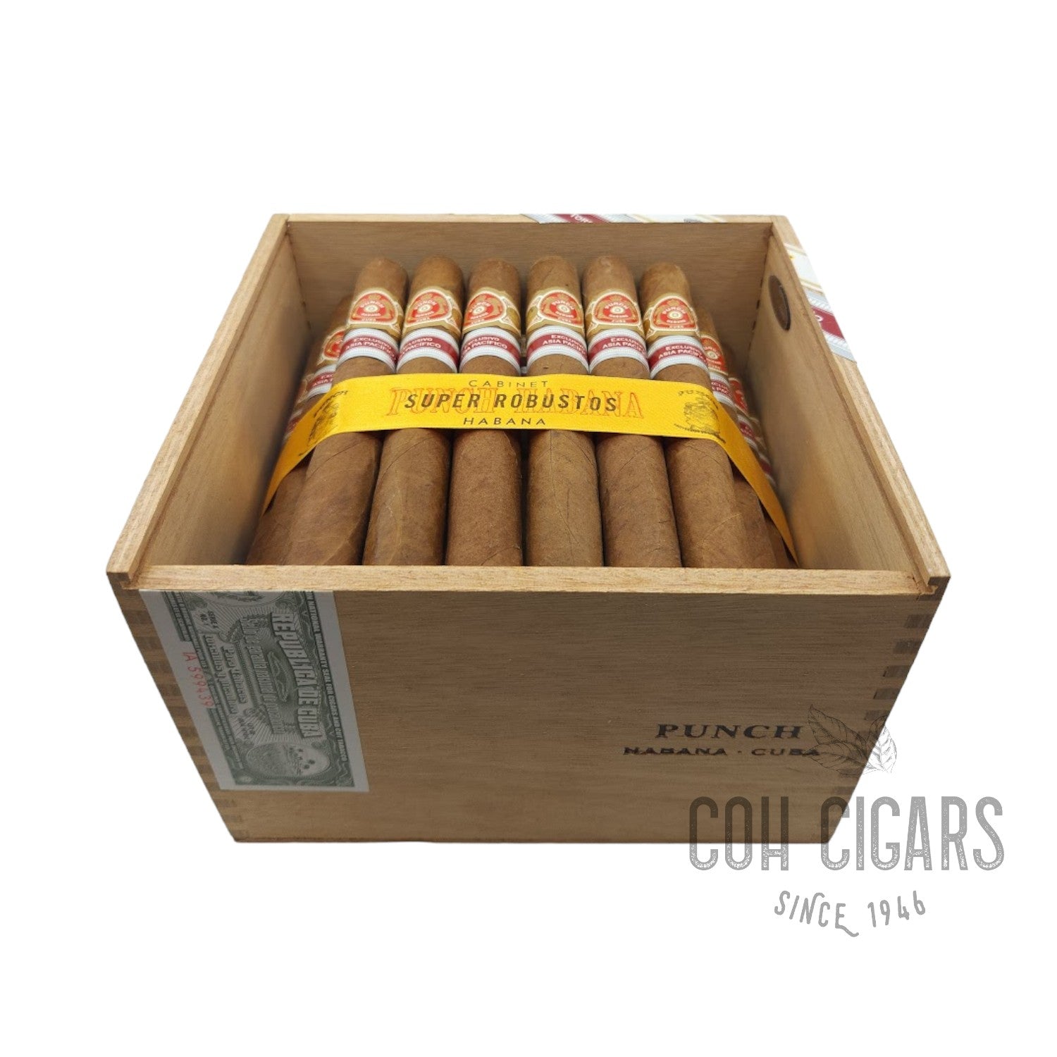 Super Robustos Del Punch Regional Release Asia Pacifico | Box 50 | Punch cigar - HK CohCigars -雪茄