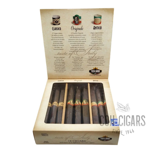 Taste of Italy | Box 18 | Toscano Cigars