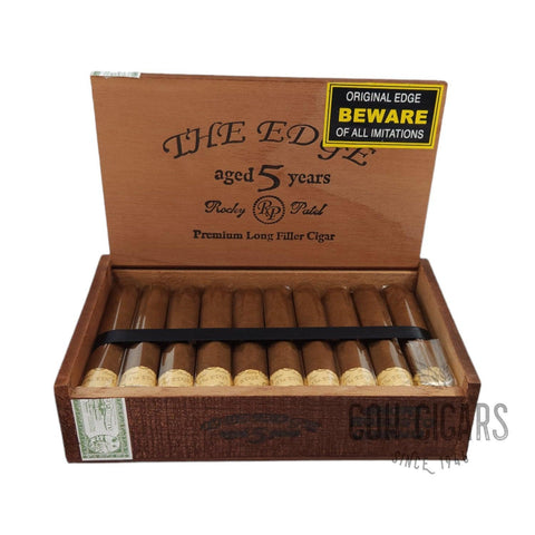The Edge Aged 5 Years Premlum Long Filler Cigar Short Robusto Corojo | Box 20 | Rocky Patel Cigars - HK CohCigars -雪茄