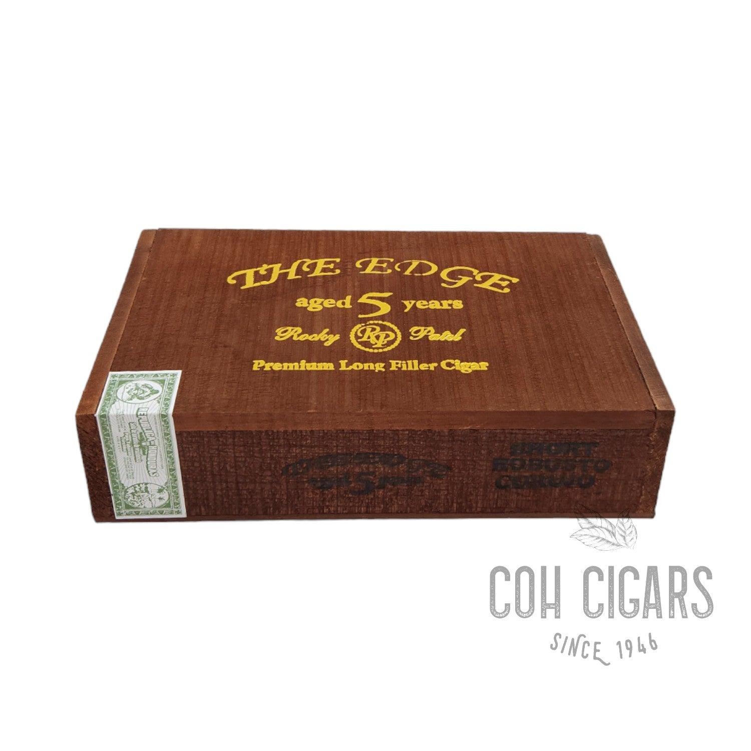 The Edge Aged 5 Years Premlum Long Filler Cigar Short Robusto Corojo | Box 20 | Rocky Patel Cigars - HK CohCigars -雪茄