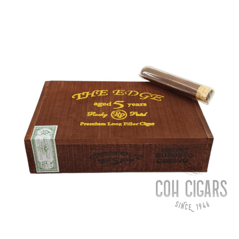 The Edge Aged 5 Years Premlum Long Filler Cigar Short Robusto Corojo | Box 20 | Rocky Patel Cigars - HK CohCigars -雪茄