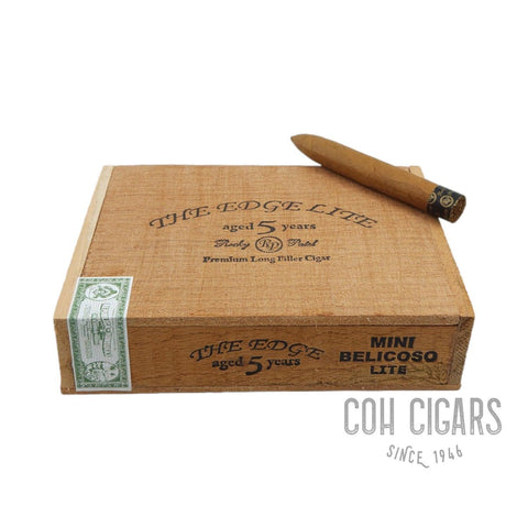 The Edge Lite Aged 5 Years Premlum Long Filler Cigar Mini Belicoso Lite | Box 20 | Rocky Patel Cigars - HK CohCigars -雪茄