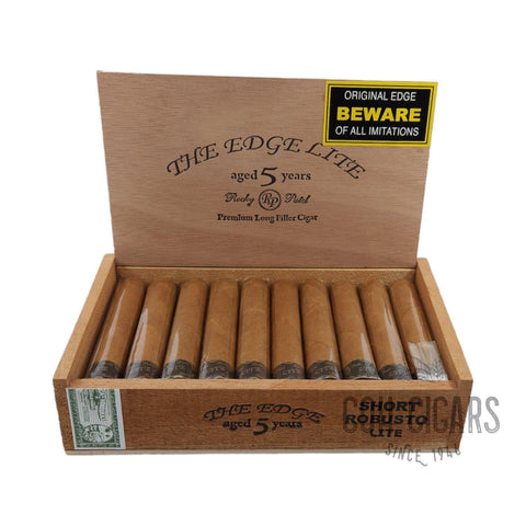 The Edge Lite Aged 5 Years Premlum Long Filler Cigar Short Robusto Lite | Box 20 | Rocky Patel Cigars - HK CohCigars -雪茄