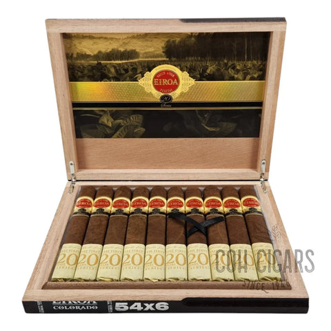 The First 20 Years Colorado Toro Prensado | Box 10 | Eiroa Cigars