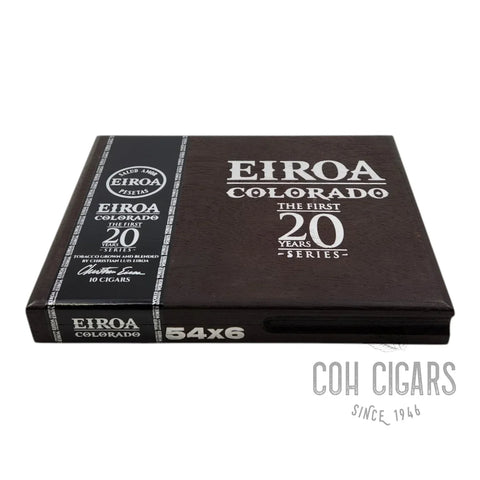 The First 20 Years Colorado Toro Prensado | Box 10 | Eiroa Cigars