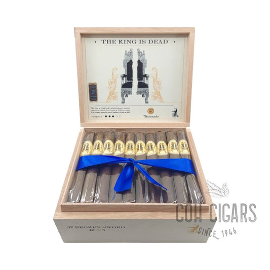 The King Is Dead Broken Sword | Box 37 | Caldwell cigar - HK CohCigars -雪茄