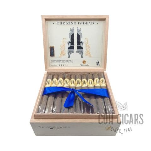 The King Is Dead Broken Sword | Box 37 | Caldwell cigar - HK CohCigars -雪茄