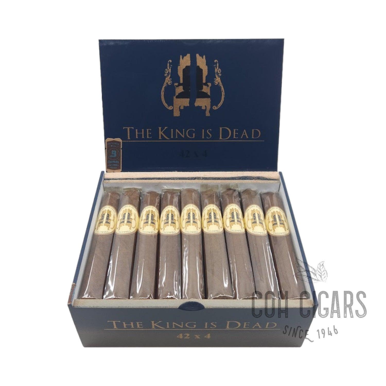 The King Is Dead Manzanita | Box 27 | Caldwell cigar - HK CohCigars