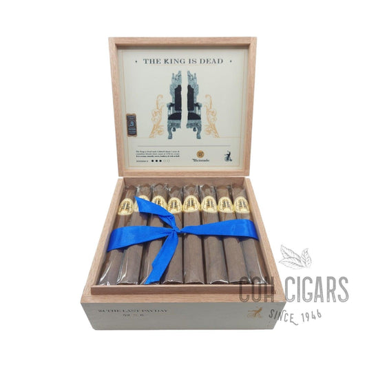 The King Is Dead The Last Payday | Box 24 | Caldwell cigar - HK CohCigars