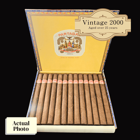 Vintage 2000 | Partagas Churchills de Luxe | Box 25 (Box Code: PAS LE 00) - HK CohCigars