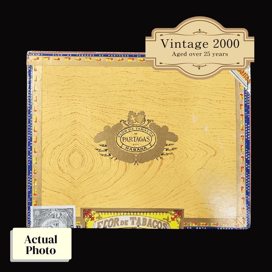 Vintage 2000 | Partagas Churchills de Luxe | Box 25 (Box Code: PAS LE 00) - HK CohCigars
