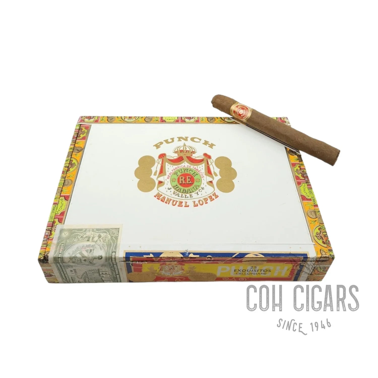 Vintage 2000 | Punch Exquisitios Box 25 - HK CohCigars -雪茄