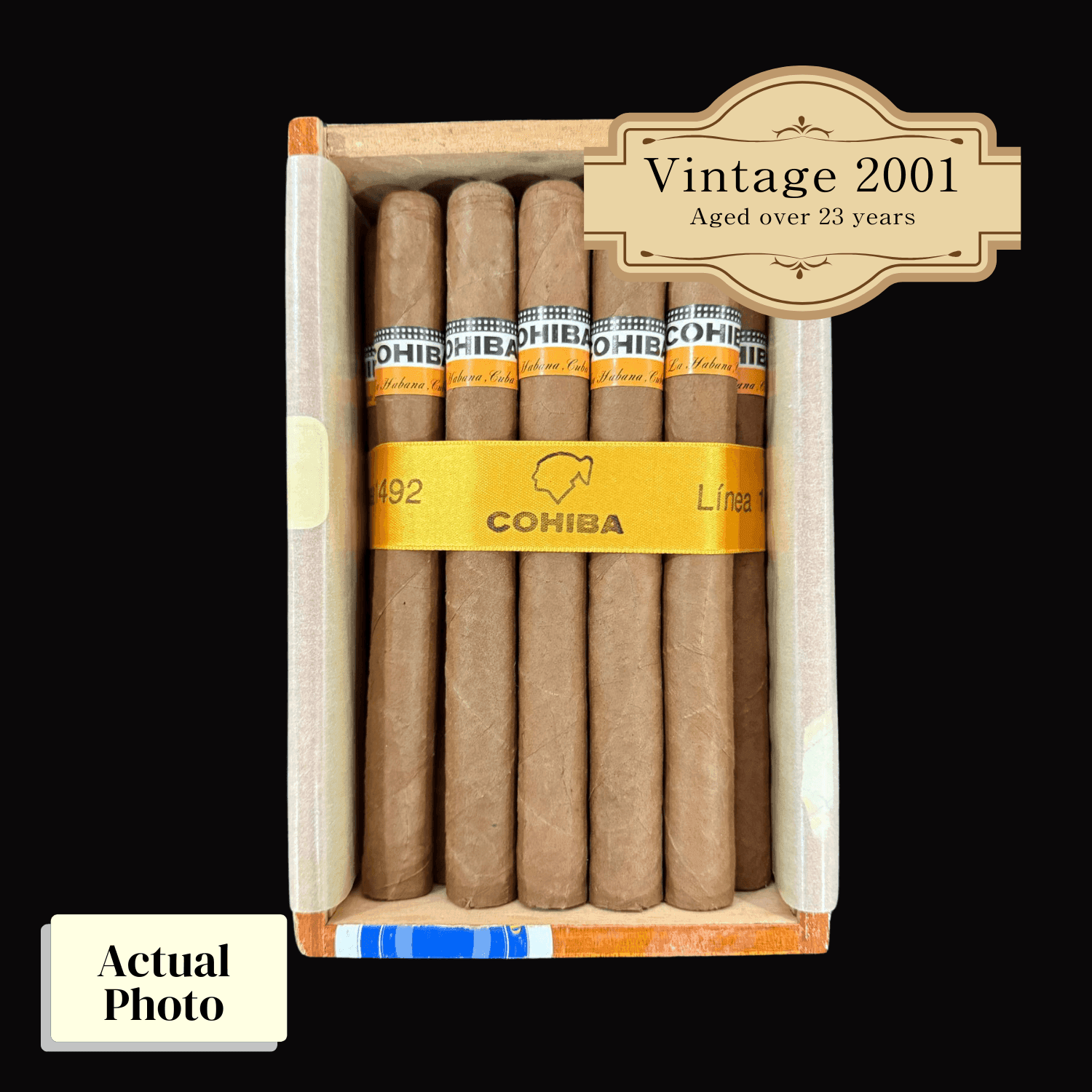 Vintage 2001 | Cohiba Siglo V | Box 25 (Box Code: ARA NOV 01) - HK CohCigars