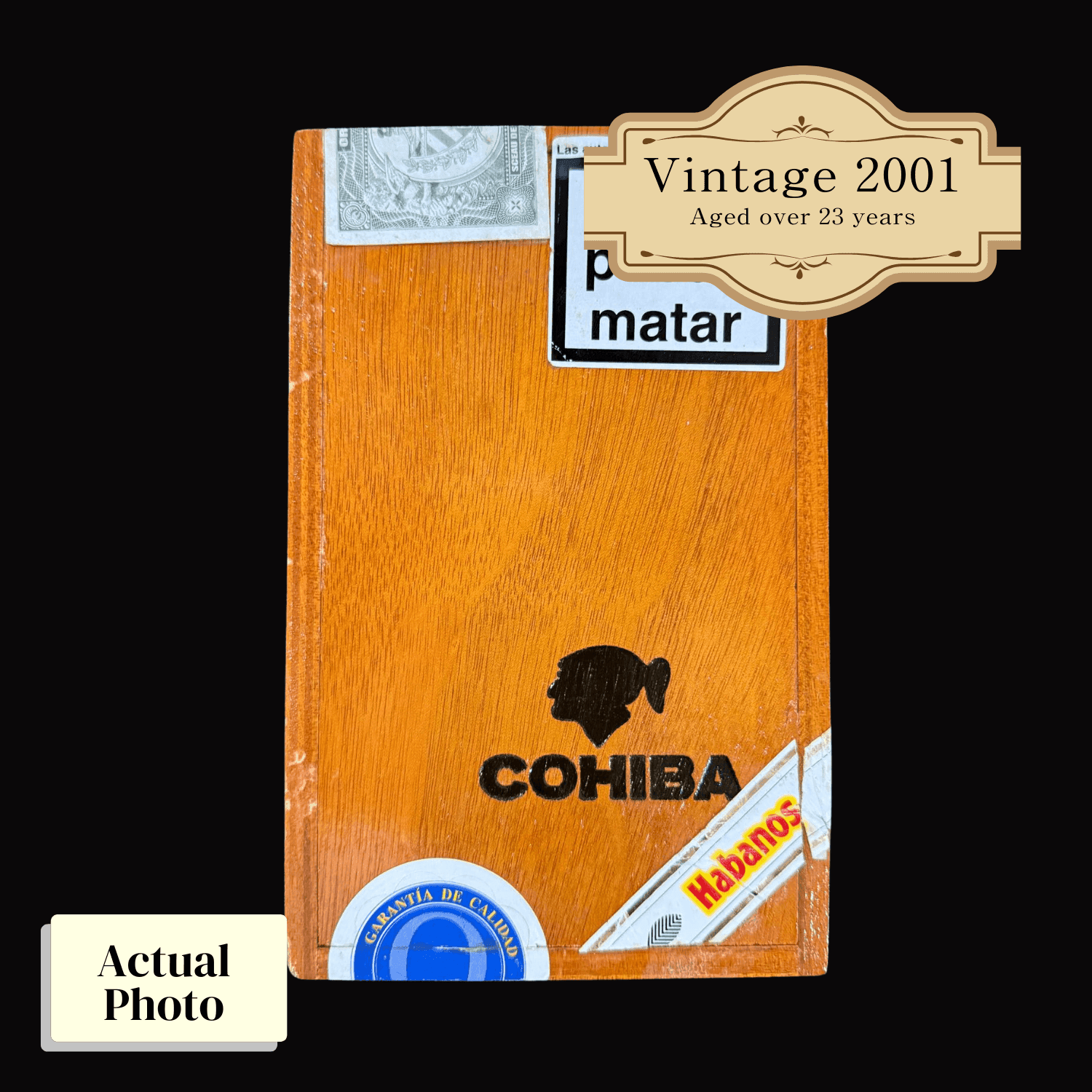 Vintage 2001 | Cohiba Siglo V | Box 25 (Box Code: ARA NOV 01) - HK CohCigars