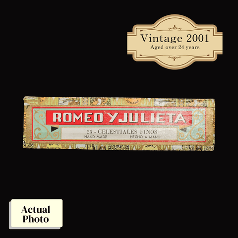 Vintage 2001 | Romeo Y Julieta Celestiales Finos | Box 25 (Box Code: URL FEB 01) (ref: SN00012154) - HK CohCigars
