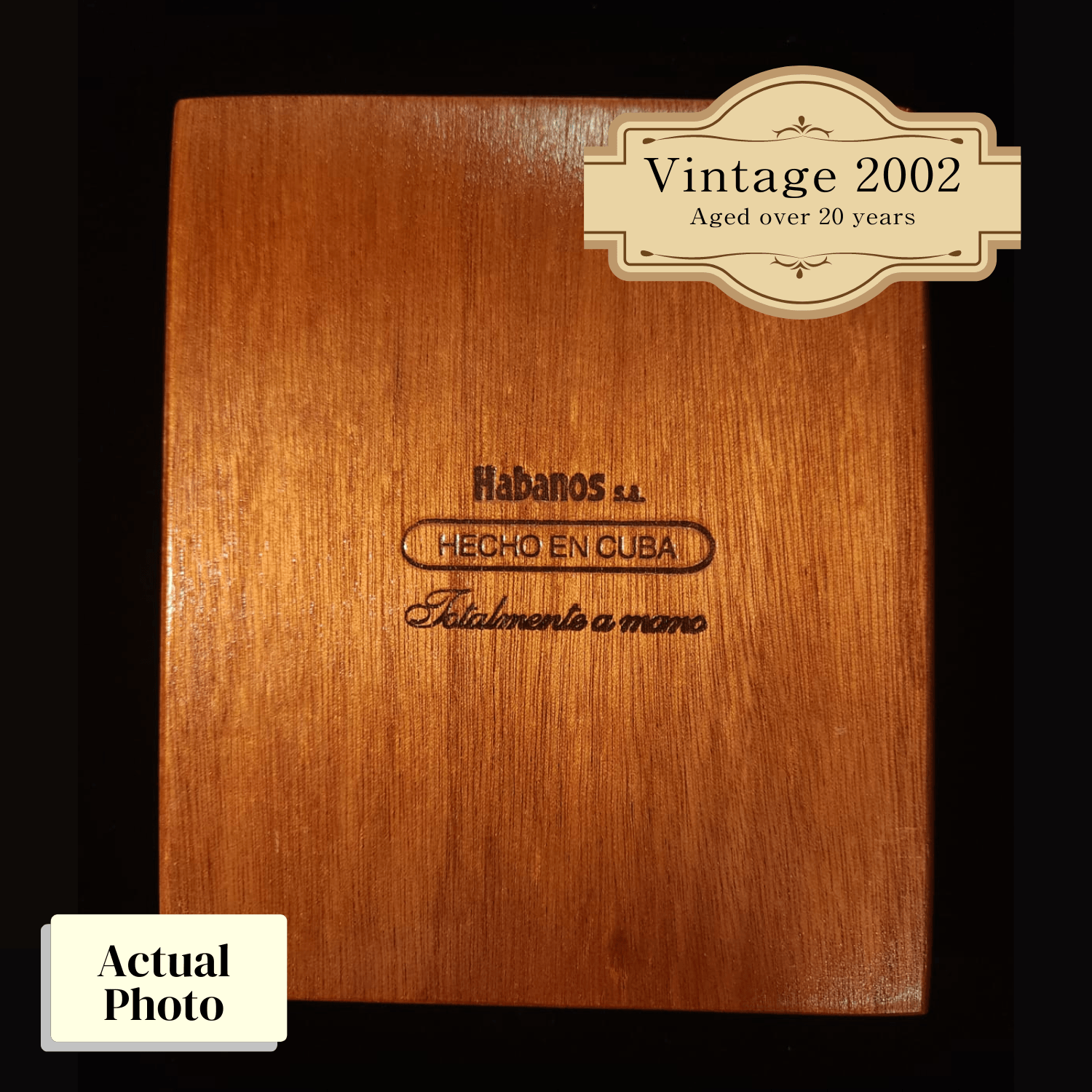 Vintage 2002 | La Gloria Cubana Medaille Dor No.2 | Box 25 (Box Code: OSU OCT 02) - hk.cohcigars