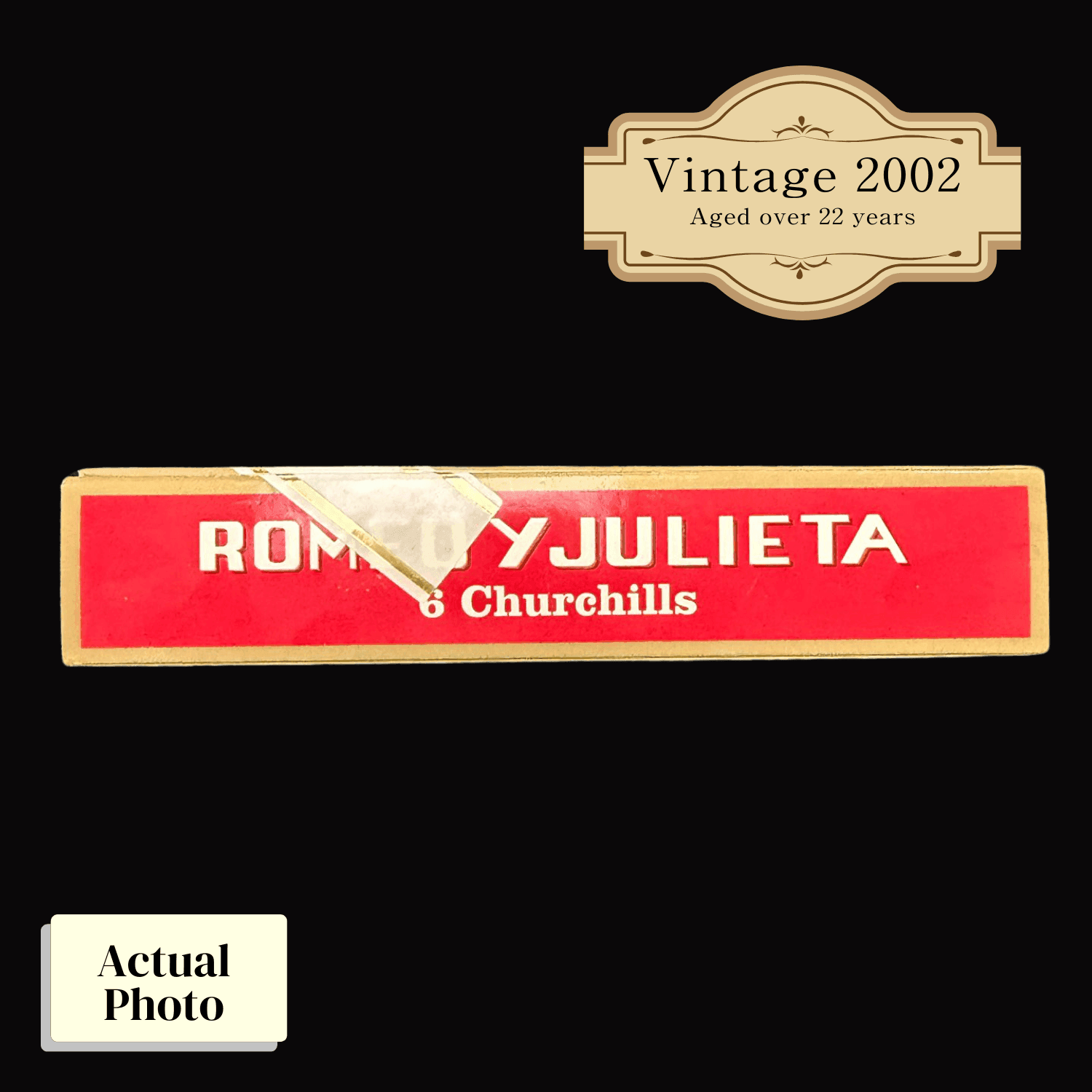 Vintage 2002 | Romeo Y Julieta Churchill (Cruise Retail Exclusive) | Box 6 (Box Code: PUC OCT 02) - HK CohCigars