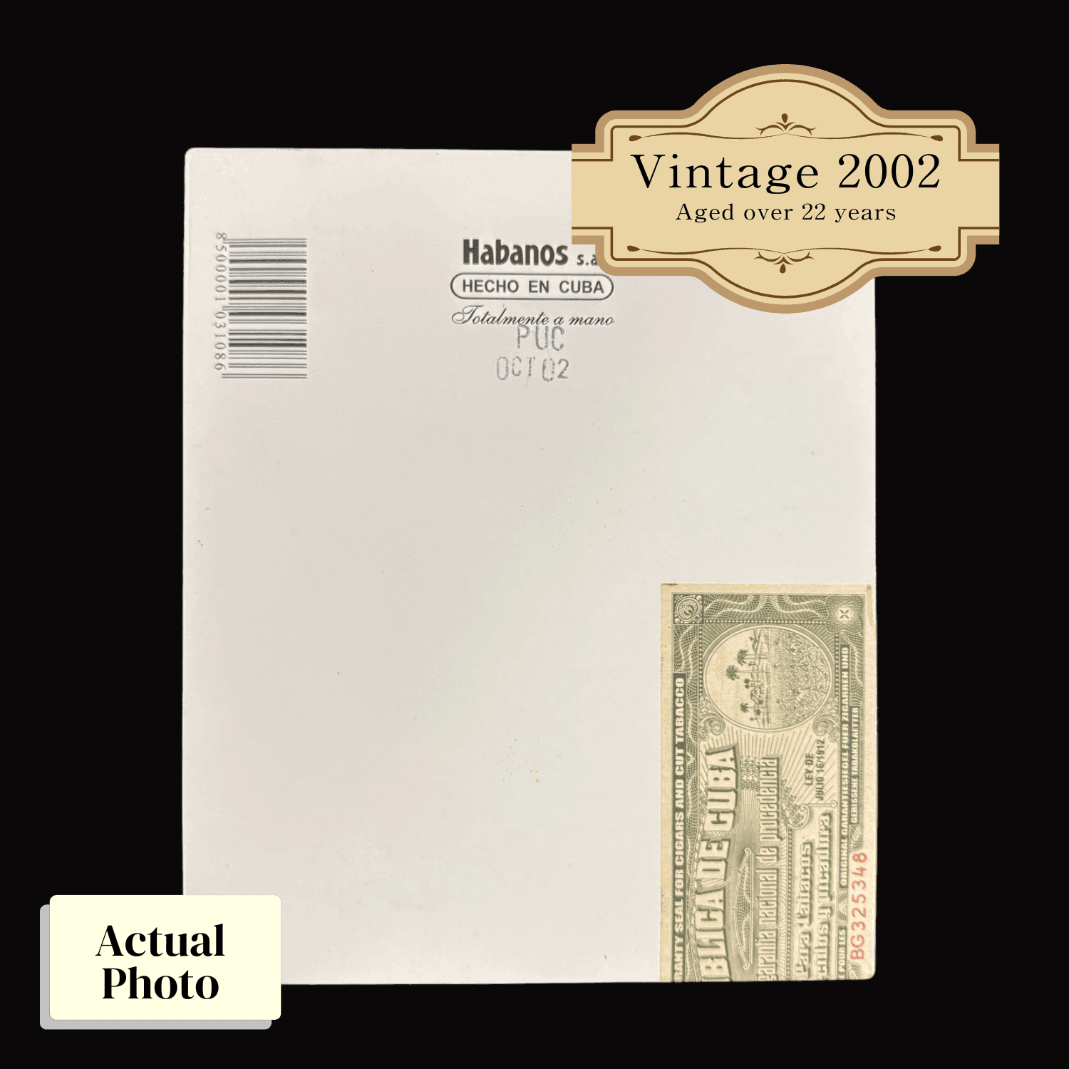 Vintage 2002 | Romeo Y Julieta Churchill (Cruise Retail Exclusive) | Box 6 (Box Code: PUC OCT 02) - HK CohCigars