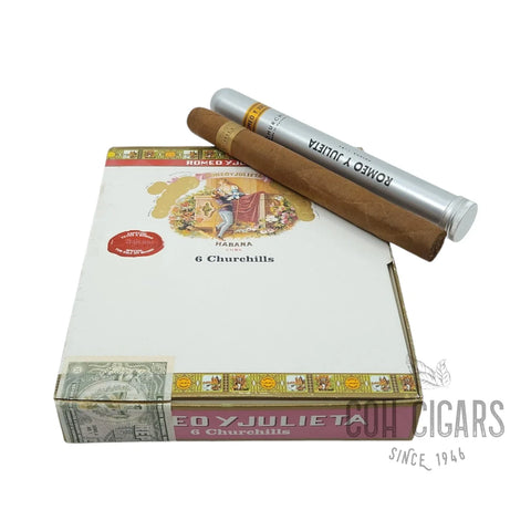 Vintage 2002 | Romeo Y Julieta Churchills Box 6 - HK CohCigars -雪茄
