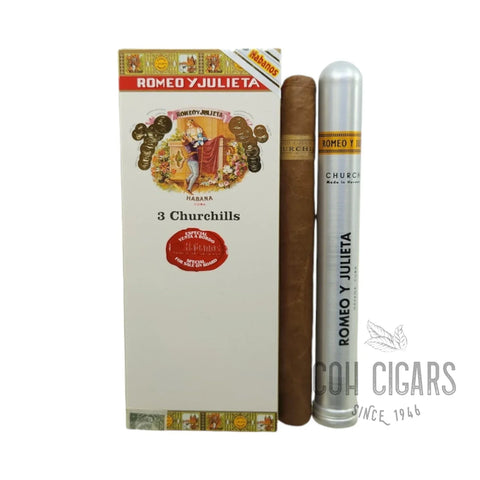 Vintage 2002 | Romeo Y Julieta Churchills Box 6 - HK CohCigars -雪茄