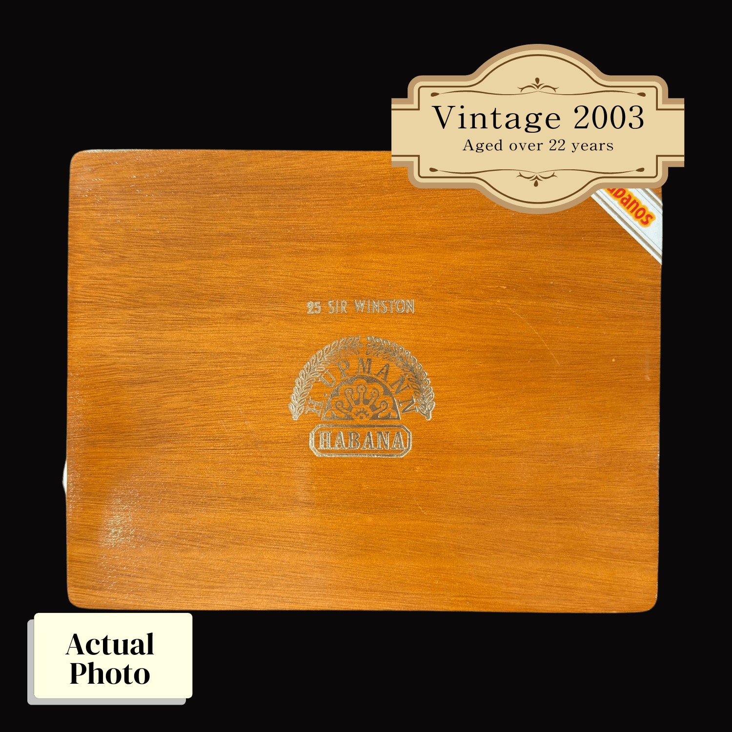 Vintage 2003 | H.Upmann Sir Winston | Box 25 (Box Code: RUC MAR 03) - HK CohCigars