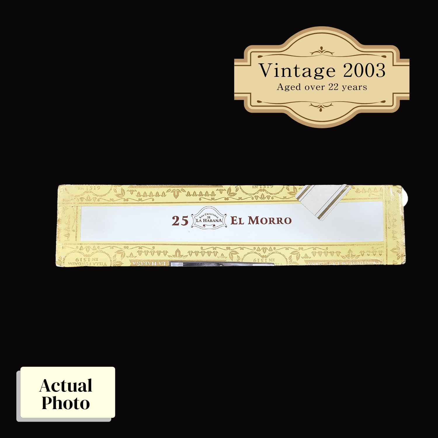 Vintage 2003 | San Cristobal De La Habana El Morro | Box 25 (Box Code: EAR ABR 03) - HK CohCigars
