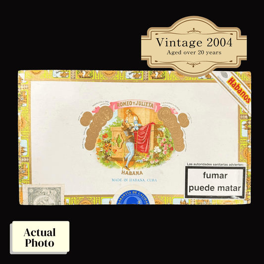 Vintage 2004 | Romeo Y Julieta Exhibicion No.4 | Box 25 (Box Code: OFL MAY 04) - HK CohCigars