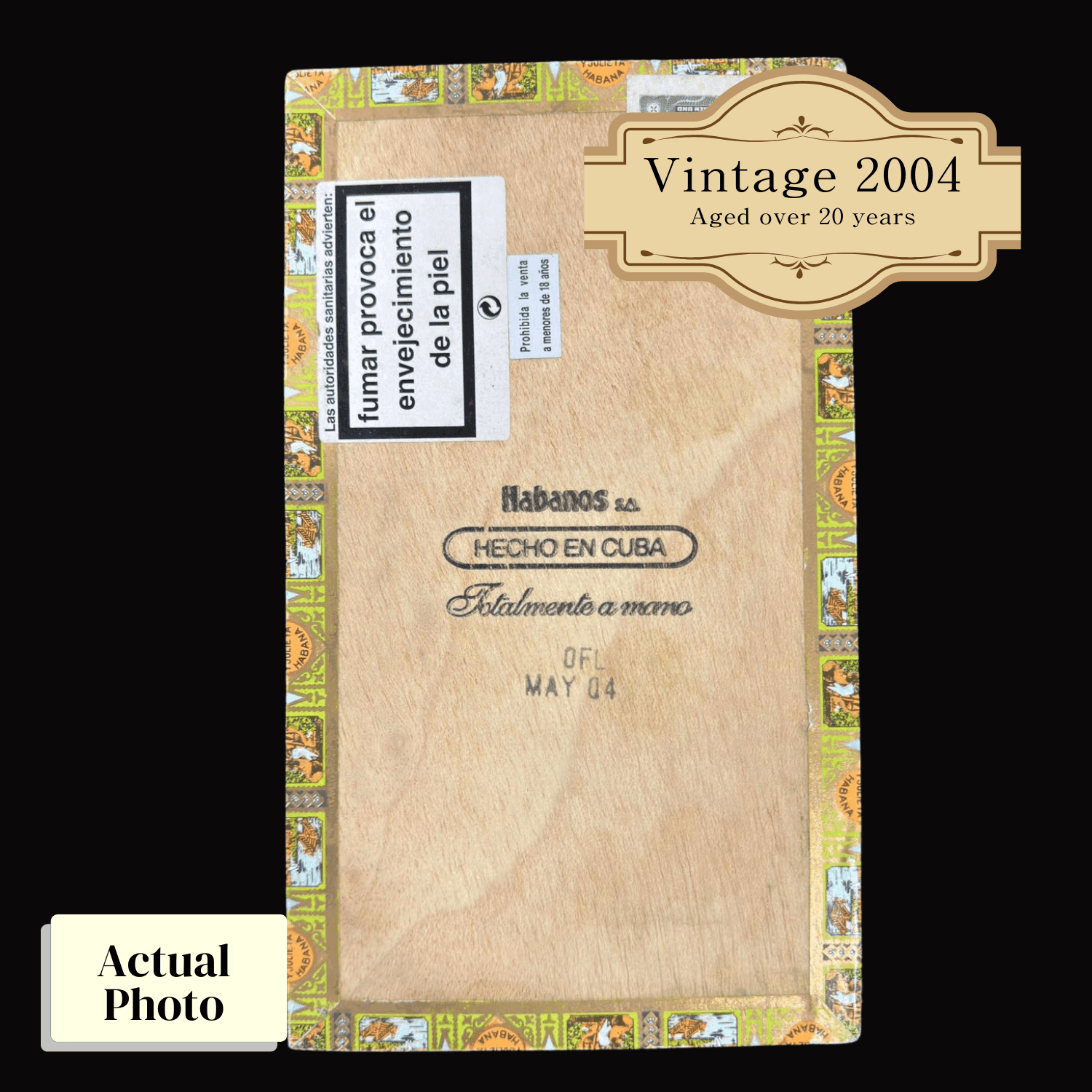 Vintage 2004 | Romeo Y Julieta Exhibicion No.4 | Box 25 (Box Code: OFL MAY 04) - HK CohCigars