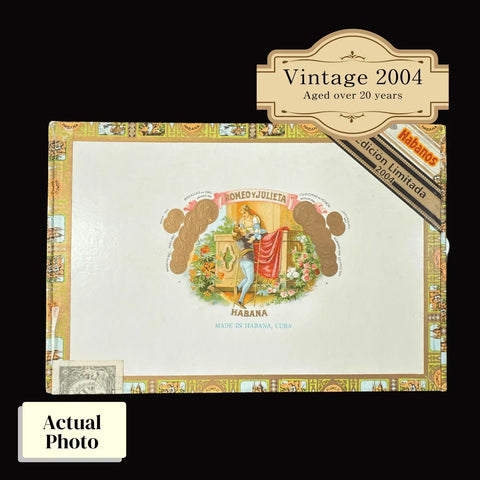 Vintage 2004 | Romeo Y Julieta Hermosos No.2 | Box 25 (Box Code: F00 OCT 04)(ref:SN00008781) - HK CohCigars