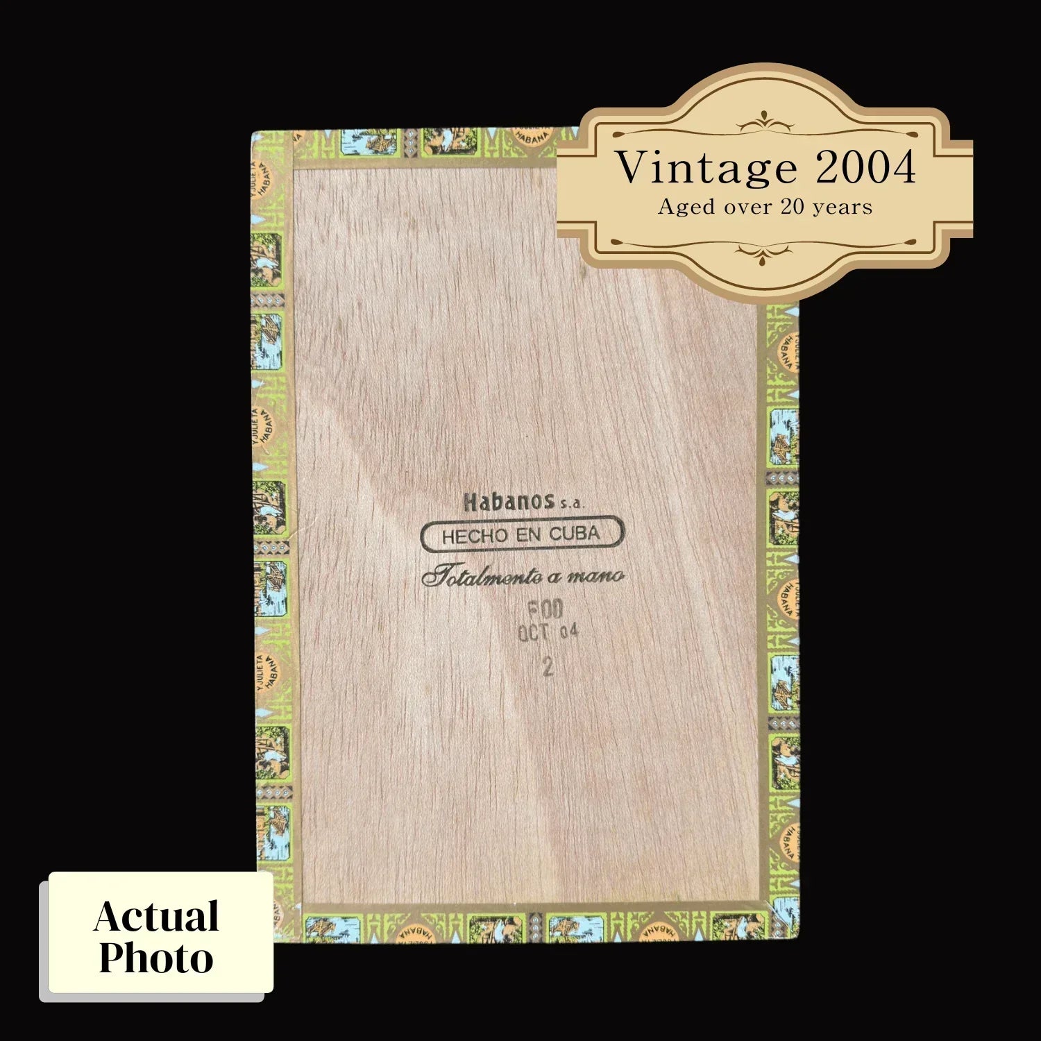 Vintage 2004 | Romeo Y Julieta Hermosos No.2 | Box 25 (Box Code: F00 OCT 04)(ref:SN00008782) - HK CohCigars