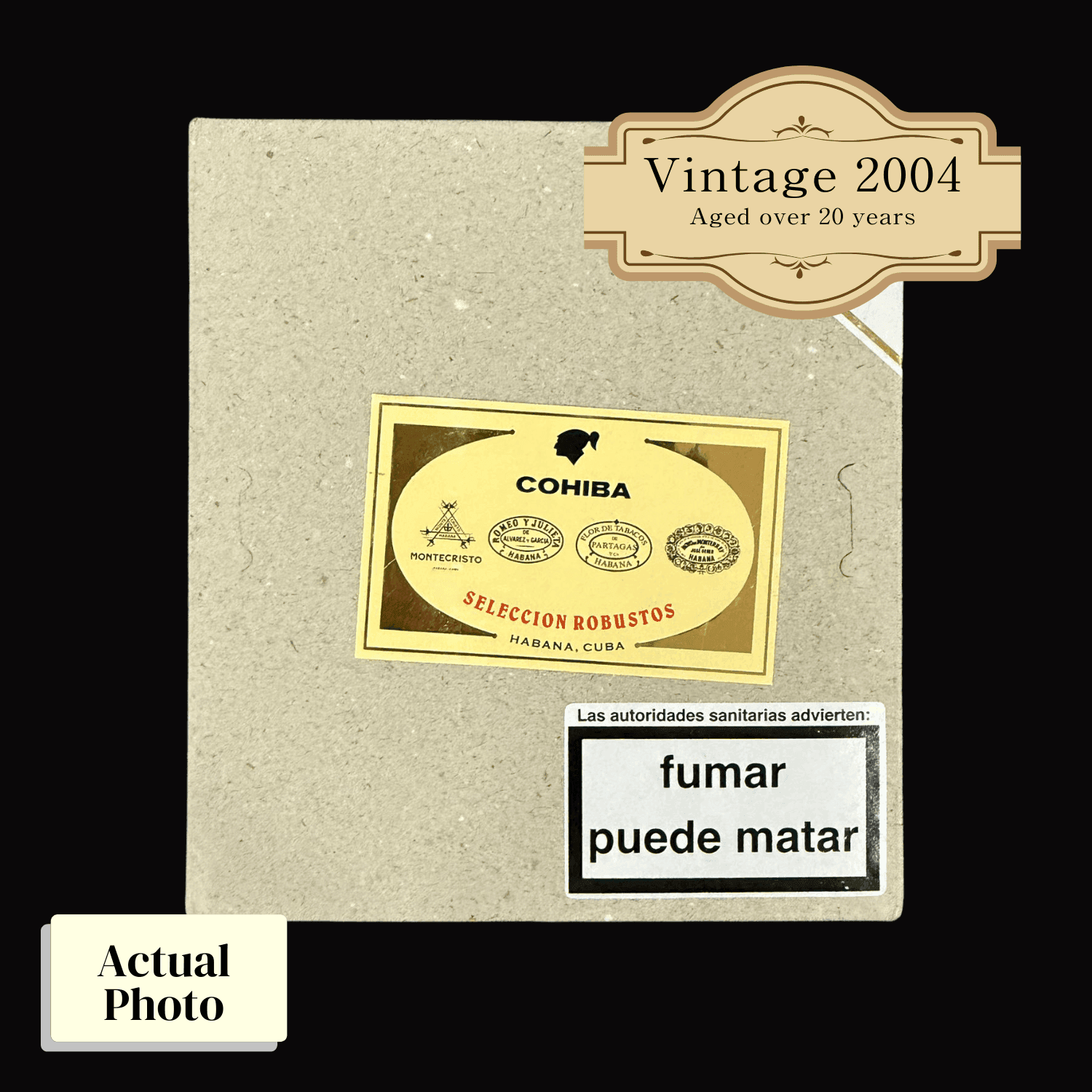 Vintage 2004 | Seleccion Robustos | Box 5 (Box Code:GKI NOV 04) - HK CohCigars